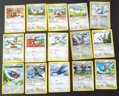 15x Pidove Tranquill & Unfezant Pokemon Cards Bundle (20011-2022) (A2) - Image 1 of 4
