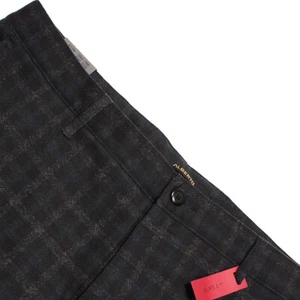 Alberto Neu mit Etikett Chinohose/Freizeithose Größe 36 US Rob Slim Fit in blau kariert Polymischung - Bild 1 von 16