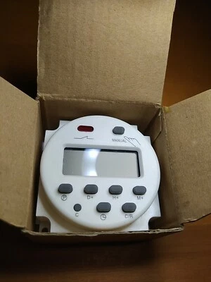 TIMER DIGITALE PROGRAMMABILE 12V  - Immagine 1 di 3