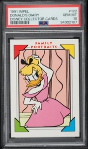 1991 Impel Disney Collector Cards Donald's Diary #122 PSA 10 - Picture 1 of 2