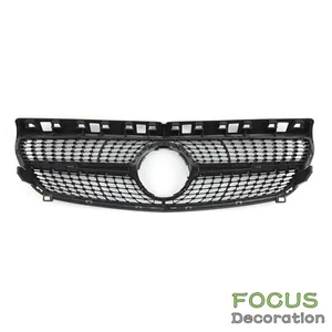 Diamond Grille Grill AMG Design For 2013-2016 Mercedes Benz W117 CLA 180 200 250 - Picture 1 of 4