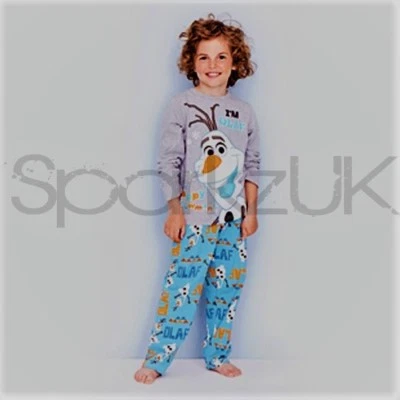 Disney Frozen OLAF Pyjama (Age 4-5) Cool Fun Design - Perfect Gift/Present - Image 1 of 3