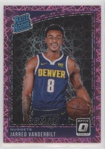 2018-19 Donruss Optic Rated Pink Velocity Prizm /79 Jarred Vanderbilt Rookie RC