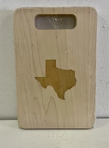 Tagliere foglia d'acero Texas Longhorn regalo inaugurazione casa.  "F" - Foto 1 di 4