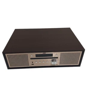 JVC NX-W30 Compact Stereo System AC100V Bluetooth Walnut Wood Cabinet CD FM USB - Picture 1 of 18