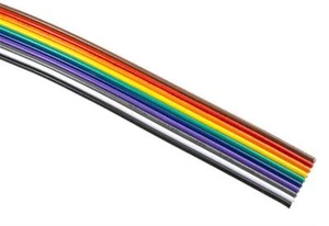 CABLE PLANO IDC MULTICOLOR 10 VÍAS Diferentes Longitudes Disponibles (430021) - Imagen 1 de 1
