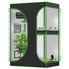 VIVOSUN 36”x24”x53” Grow Tent Reflective Grow Room Plant Multi-Chamber Grow Tent
