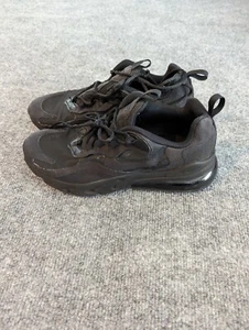 Nike Air Max 270 React Youth Size 6.5 - Triple Black Athletic Shoes [BQ0103-004] - Picture 1 of 8