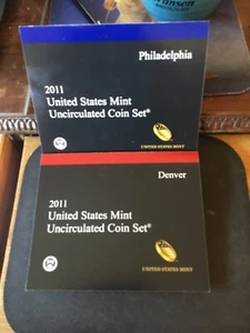 2011 united states mint uncirculated coin set - Picture 1 of 13
