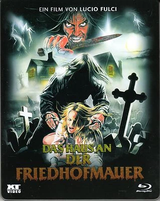 House by the Cemetery , Blu_Ray Metalcase Edition , uncut . new , Friedhofmauer - Image 1 of 2