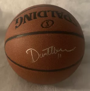 UTAH JAZZ ~ AUSTRALIA OLYMPICS DANTE EXUM SIGNED BASKETBALL W/COA ROOKIE SIG - Picture 1 of 1