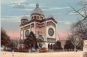 JUDAICA - Germany - LANDAU - The synagogue - Publ. M.R. - Picture 1 of 2