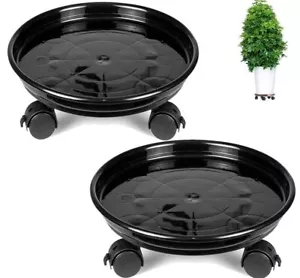 Plant Caddy with Wheels Heavy-Duty Rolling Plant Stand with Wheels Plant Doll... - Picture 1 of 7