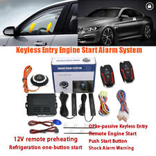 Produktbild - Auto Keyless Entry Engine Start Alarm System Bluetooth APP & Remote Starter Stop
