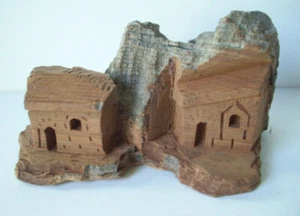 Mini real wood hand carved Fairy Gnome house *L - Picture 1 of 4