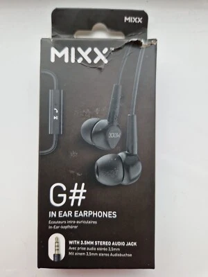 Mixx Earphones In Ear With In-line Remote Play/pause & Hands Free & 3 Cushions - Image 1 of 4