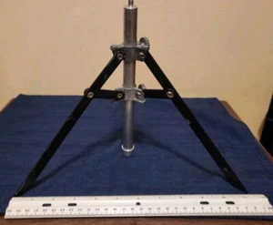 Vintage Generic 9" Tabletop Mini Tripod Camera Mount Tilt - Portable - Picture 1 of 5