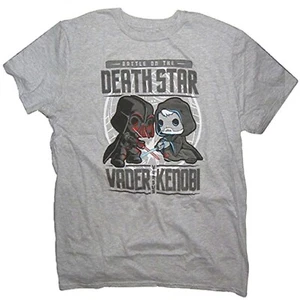 Star Wars Vader VS Kenobi Funko Pop Men's T-Shirt NWT - Picture 1 of 3
