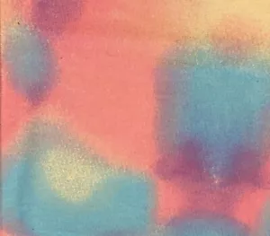 1 yard X 42” wide PINK & BLUE TYE DYE 100% cotton snuggle flannel fabric - Picture 1 of 1