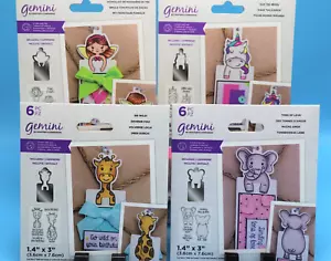 Crafter's Companion Vorder- und Rückseite Figur Geschenkanhänger Stempel und Stanze - Bild 1 von 6