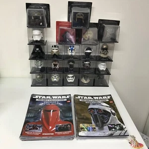 DeAgostini Star Wars Helmet Collection 21 Helmets + 46 Magazines Lot - Picture 1 of 13