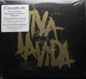 COLDPLAY Viva La Vida Prospects March Parlophone 264 7112 EU 2008 Cardboard 2CD - Picture 1 of 2