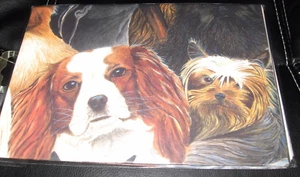 Papel de envolver para perros de varias razas 4 hojas 19,5" x 27,5" envoltura de regalo - Imagen 1 de 2