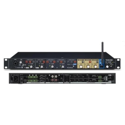 TASCAM MZ-123BT Professional Rackmount Bluetooth Multi-Zone Mixer - Image 1 of 4