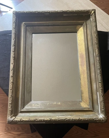 Vintage Framed Mirror Cover