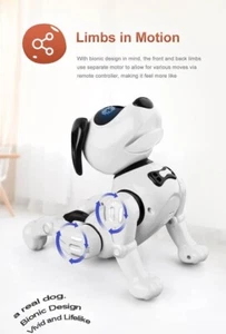 Robot Perro Juguete para Niños con Voz, Caminar/Bailar/Interactivo ~ Control Remoto - Imagen 1 de 17