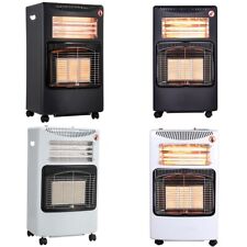 4.2KW Mobile Gas Portable Cabinet Heater Butane Home/Patio Heater with Regulator