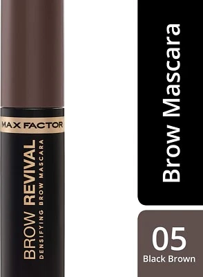 Max Factor Brow Revival Eyebrow Gel with Oils and Fibers Black Brown 005 - Image 1 of 3