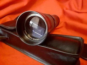 Opteka HD2 420-800mm Super Telephoto 1:8.3-16 Lens Japan with leatherette case - Picture 1 of 6
