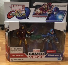 Marvel Vs Capcom Infinite Iron Man Vs Mega Man X Figures 2 Pack
