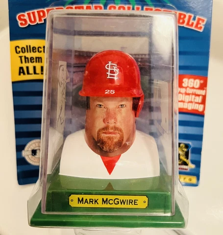 1998 Riddell Game Greats Mark McGwire MLB Superstar Collectible -NEW- Cardinals Cover