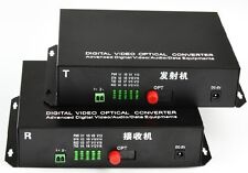 16 channel digital video fiber optic transmission converter 16v1d RS485 HHX 25KM