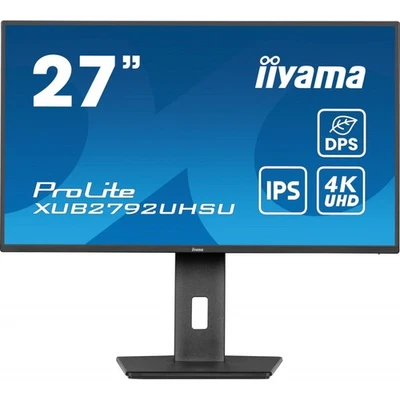 Iiyama ProLite XUB2792UHSU-B6 LED-Monitor schwarz UltraHD/4K, IPS-Panel, 27 Zoll - Bild 1 von 4