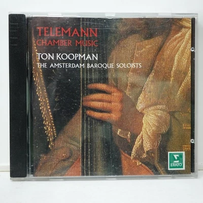 Telemann Chamber Music CD 1994 Ton Koopman Amsterdam Baroque Erato - Image 1 of 2