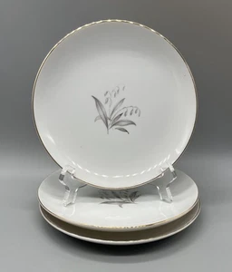 Set di 3 piatti da pane Kaysons Fine China Golden Rhapsody 1961 6,25” vintage - Foto 1 di 6