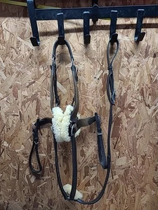  Elasticated 5 Point Breastplate, Full Size, Brown (Ref.252Y) - Picture 1 of 10