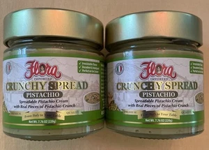 Flora Fine Foods Crujiente Dulce Pistacho Untado 7.76 OZ de Italia 2 Tarros - Imagen 1 de 6