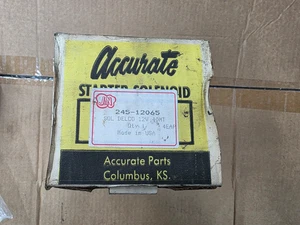 Accurate 245-12065  Solenoid 66-110 New Old Stock - Picture 1 of 5