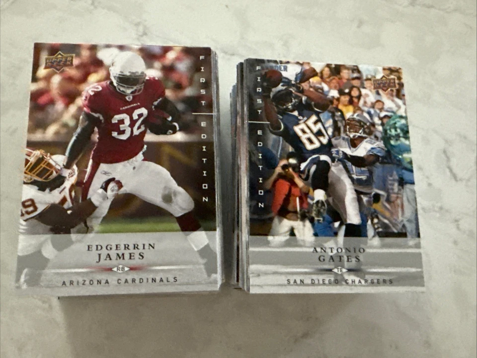 2008 Upper Deck First Edition Football +Rookies -You Pick- NFL Trading Cards - Image 1 of 1