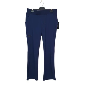 Koi Basics Regular Size M Navy Blue Stretch Scrubs Occupational Pants - Picture 1 of 8