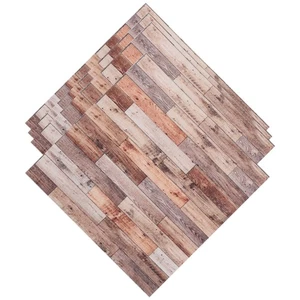 4 Pcs Doll House Miniatures Flooring Dollhouse Simulated Wood Grain - Bild 1 von 12