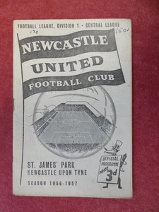NEWCASTLE UNITED v SUNDERLAND | 1956/1957 | DIV. 1 | 22 DEC 1956 | UK FREEPOST - Picture 1 of 6