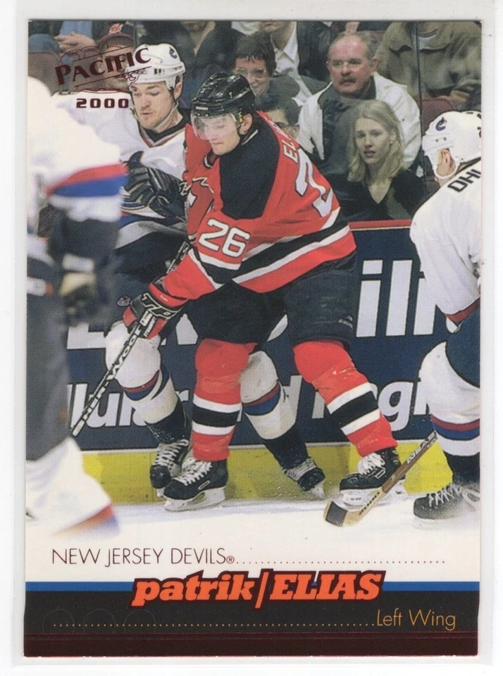99/00 PACIFIC PATRIK ELIAS TARJETA PARALELA ROJA #237 Foto 1 de 1
