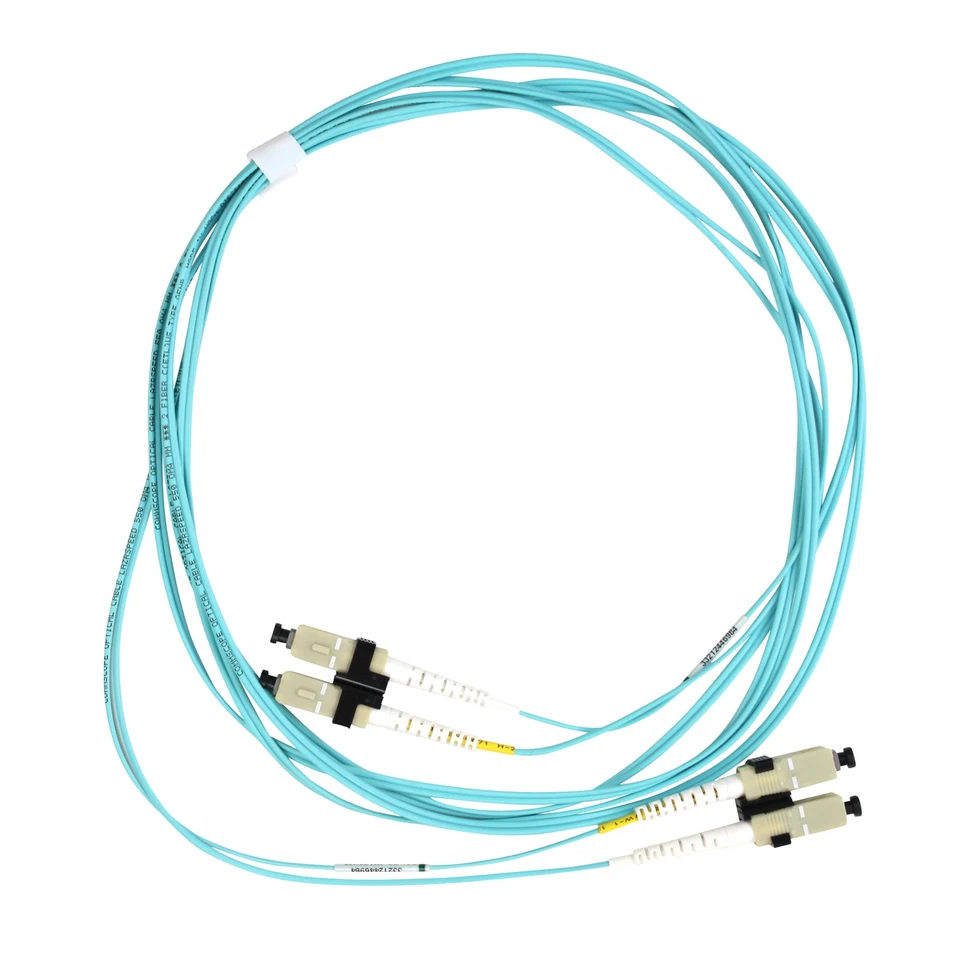 COMMSCOPE FEXSCSC42-MXM003 LAZRSPEED 550 SC - SC FIBER OPTIC PATCH CORD, DUPLEX - Image 1 of 4