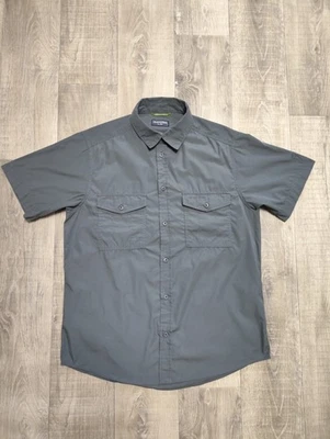 Camisa de manga corta Craghoppers Kiwi verde cedro talla M para hombre Foto 1 de 4