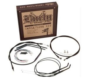 Kit de cables de control Burly barras negras de 14" (B30-1122) - Imagen 1 de 1
